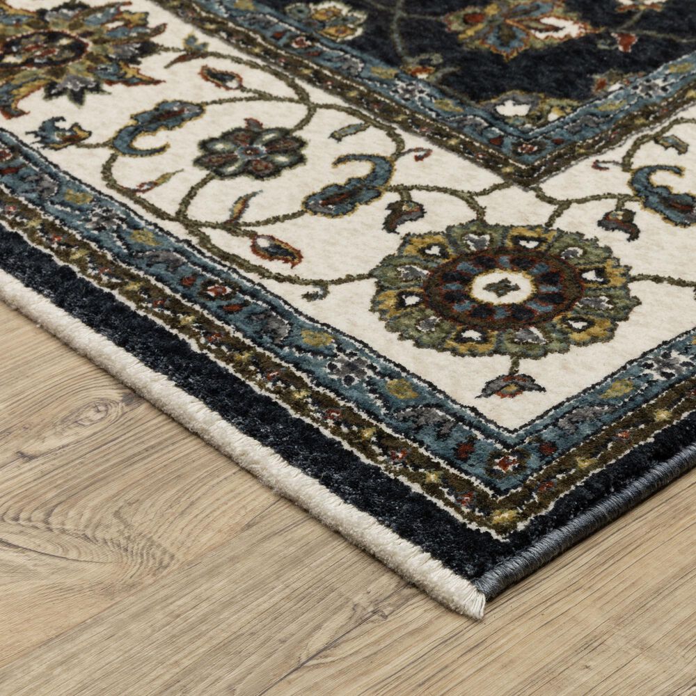 Oriental Weavers Vivian VI03A 2&#39;3&quot; x 7&#39;6&quot; Blue Runner, , large