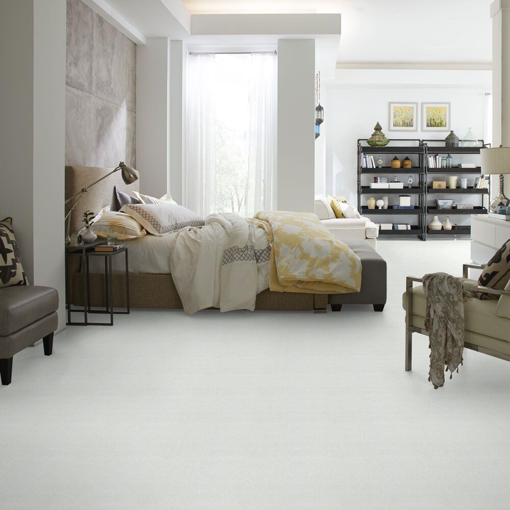 Shaw Find Your Comfort NS Blue Carpet in Cake Frosting, , large