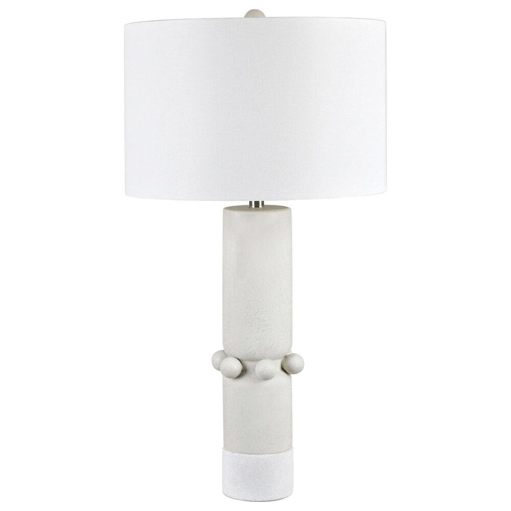 Crestview Collection Quade Table Lamp in White, , large