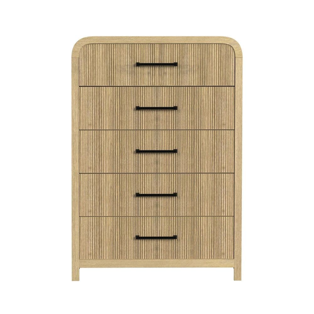 Mayberry Hill Ridgemont 5-Drawer Chest in Natural, , large