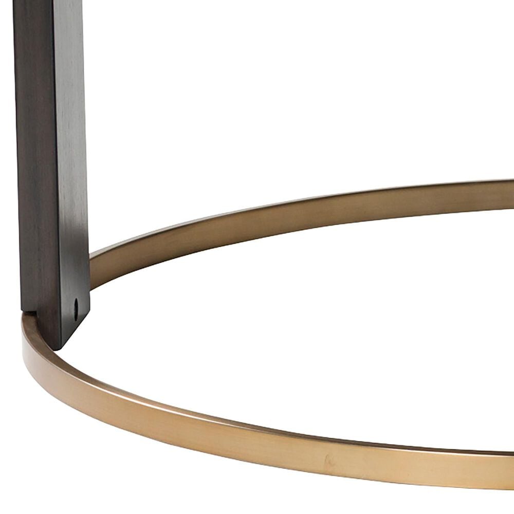 Ashley Jazmore 2-Piece Nesting Cocktail Table Set in Brown and Brass, , large
