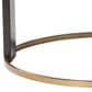 Ashley Jazmore 2-Piece Nesting Cocktail Table Set in Brown and Brass, , large