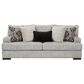 Signature Design by Ashley Mercado Stationary Sofa in Pewter Grey, , large