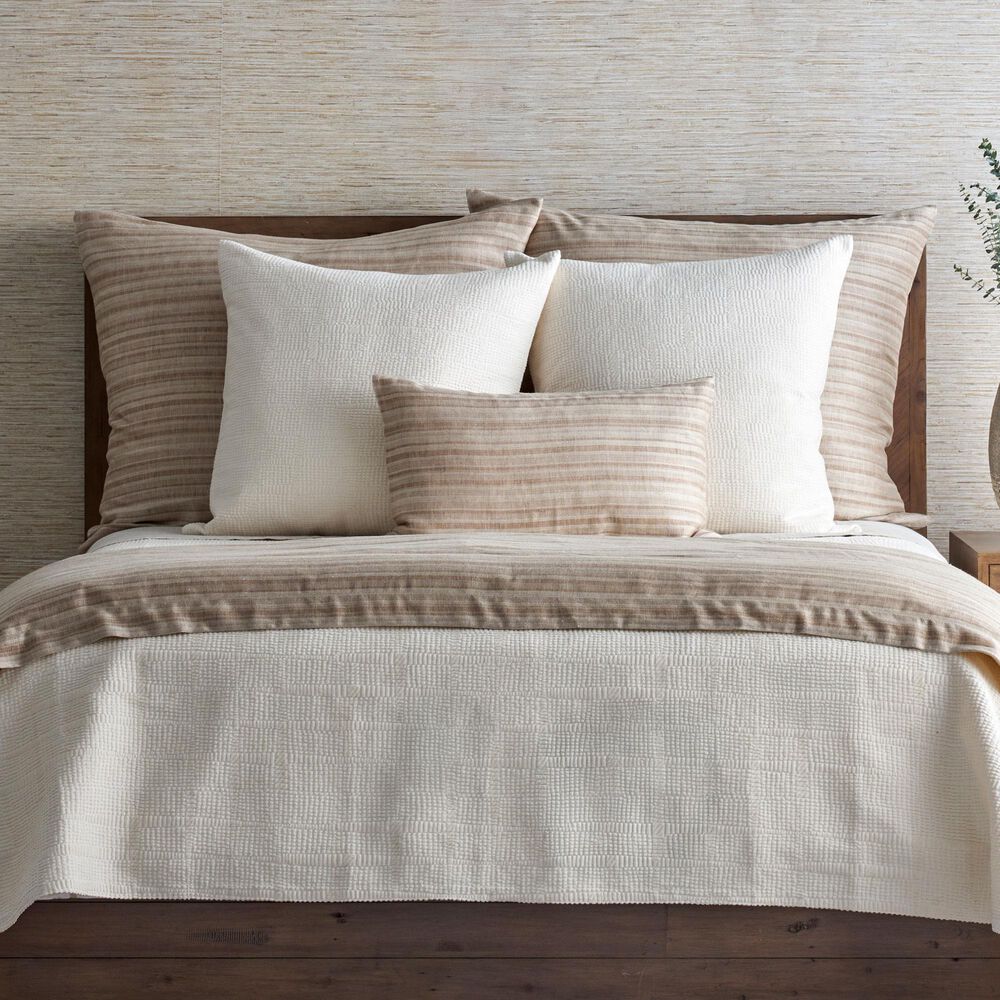 Ann Gish Doria 36" x 30" Bed Pillow in Latte, , large