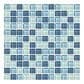 Dal-Tile Color Wave Winter Blues 12" x 24" Glass Mosaic Sheet, , large