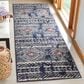 Safavieh Adirondack ADR202N 2"6" x 8" Vintage Navy and Light Grey Runner, , large