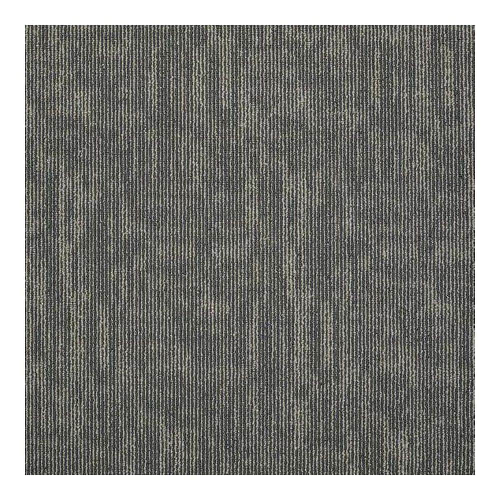 Shaw Carbon Copy 24" x 24" Carpet Tile in Replica, , large