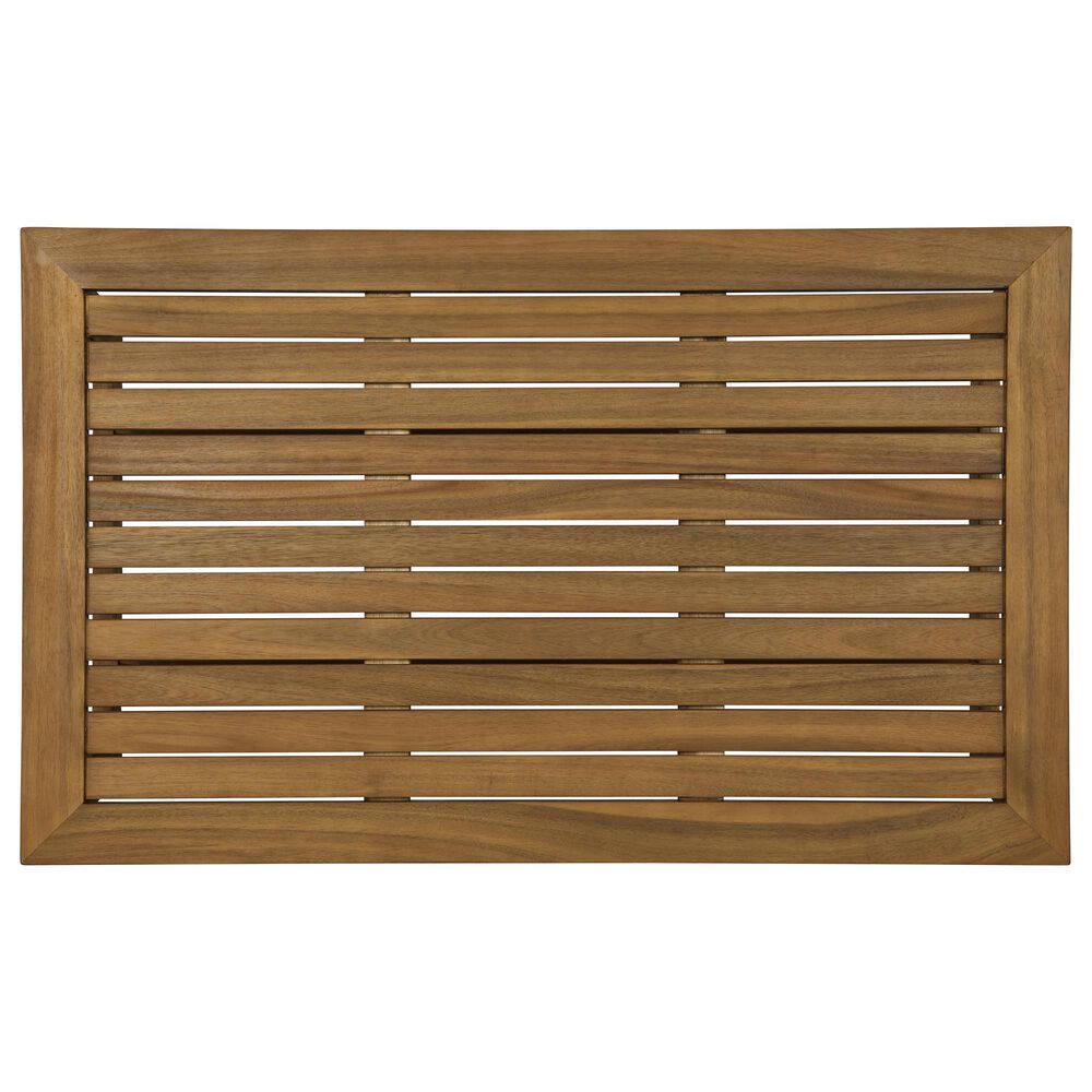 Linon Home Decor Silbury Cocktail Table in Natural, , large