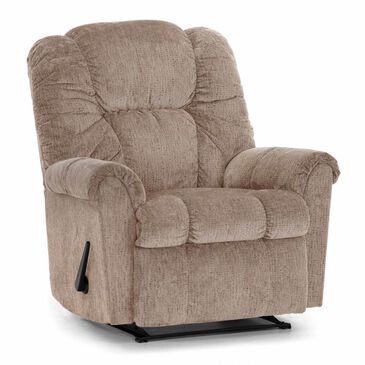 Moore Furniture Ruben Manual Rocker Recliner in Westwood Toffee, , large