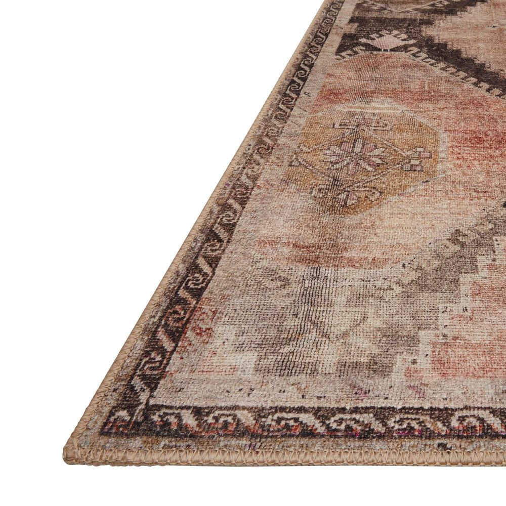 Loloi II Wynter 2&#39;6&quot; x 9&#39;6&quot; Graphite and Blush Runner, , large