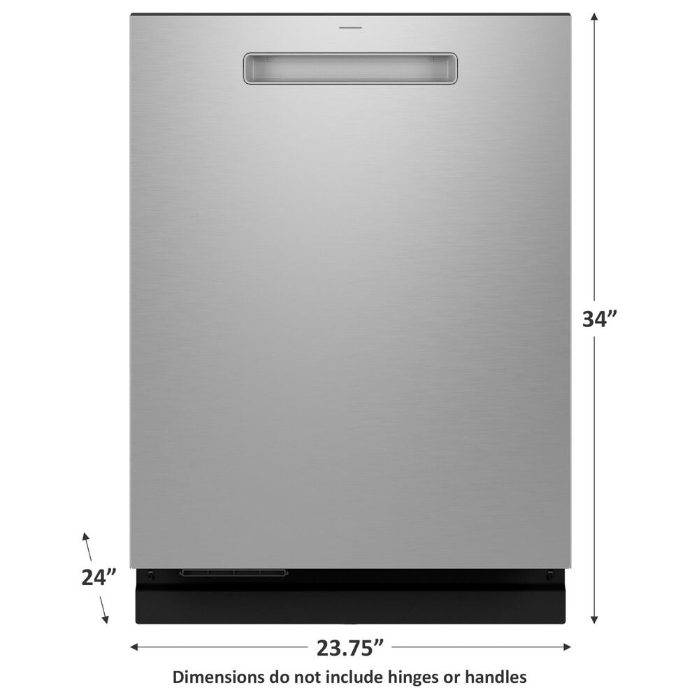 GE Profile 24&quot; Smart Built-In Dishwasher with 39 dBA in Fingerprint Resistant Stainless, , large