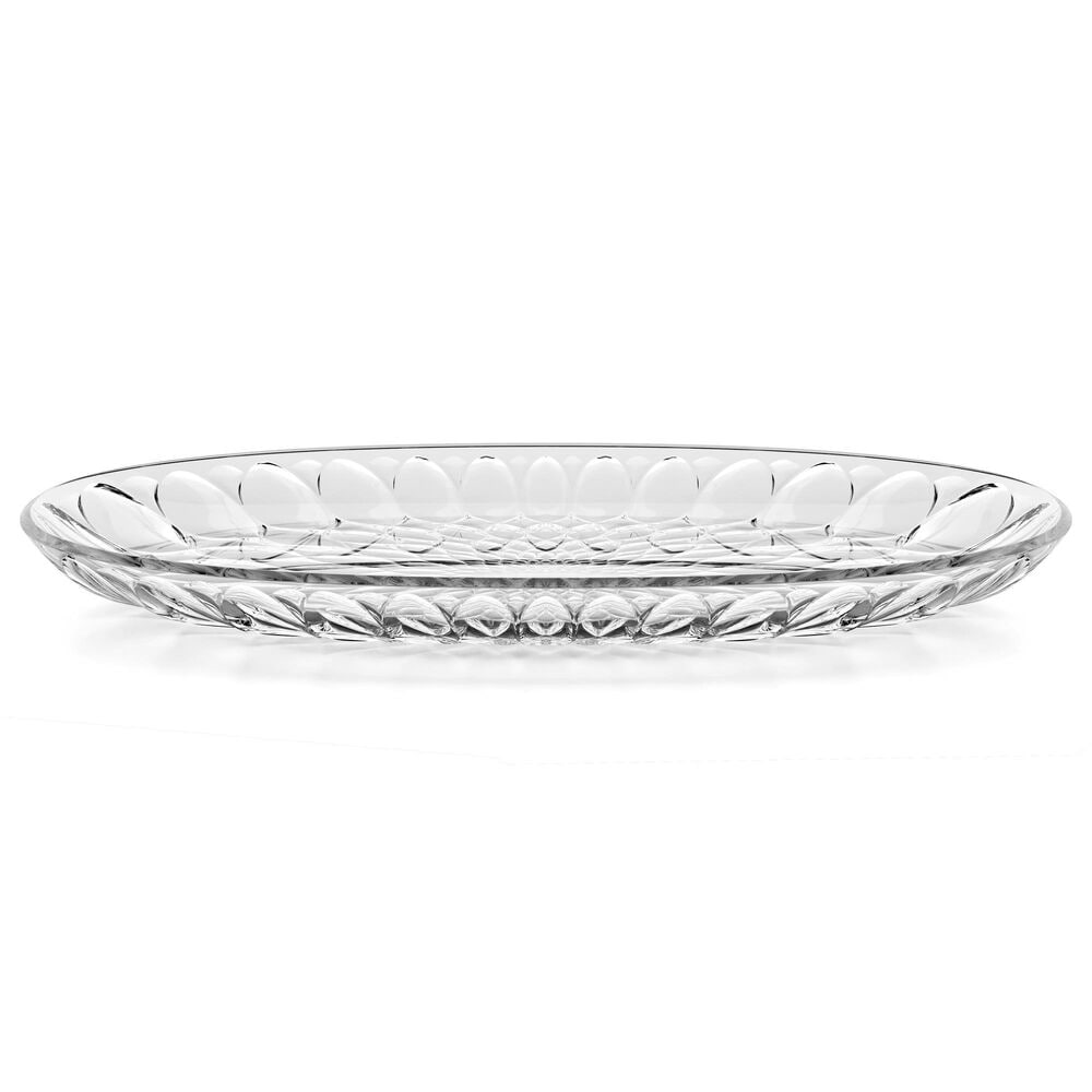 Fratelli Guzzini Vanity Small Oval Tray in Air Clear, , large