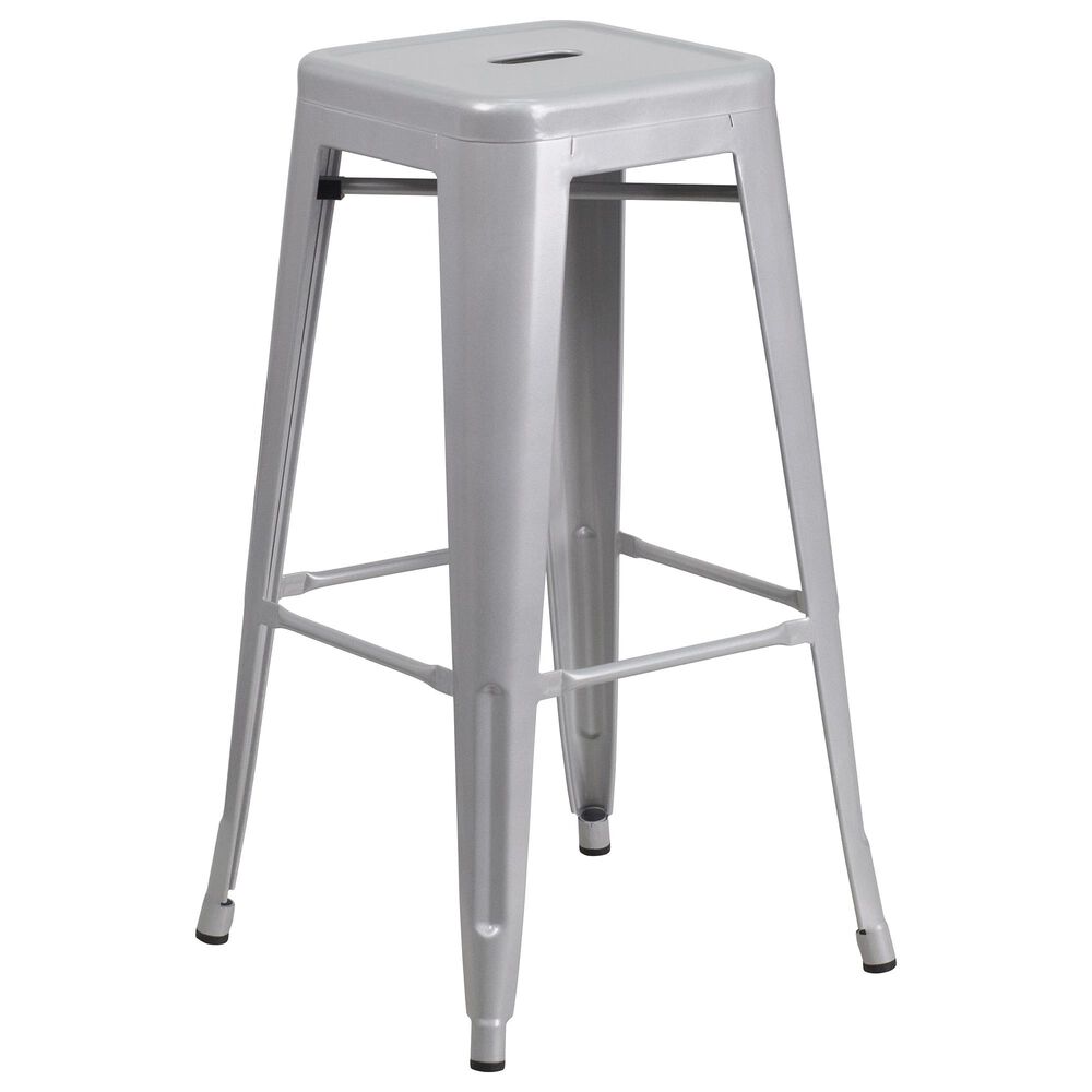 Flash Furniture 30" Barstool in Gray, , large