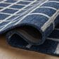 Chris Loves Julia x Loloi Polly 2" x 5" Navy and Silver Runner, , large