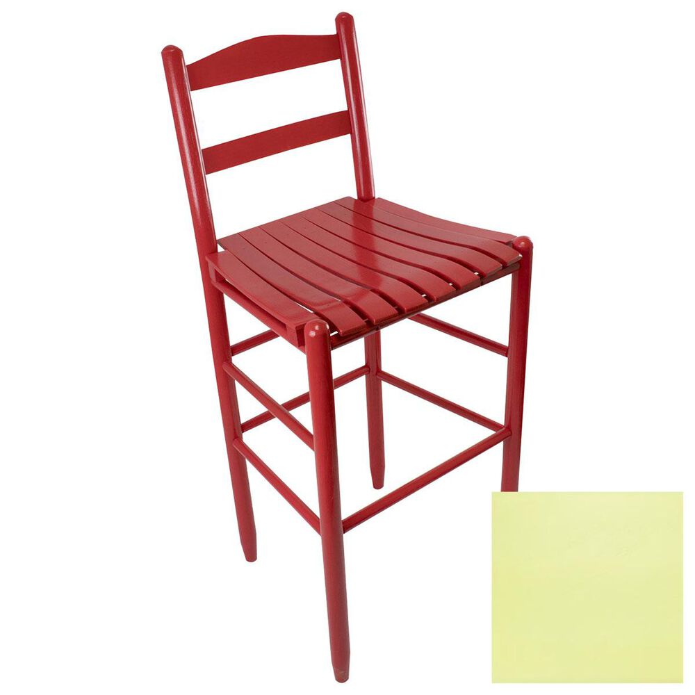 Lakeside Penrose Ladderback Barstool in Coastal Green, , large