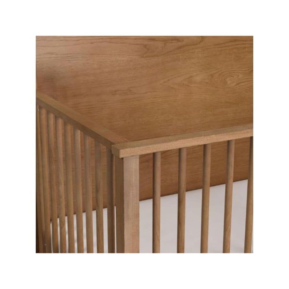 Mayberry Hill Wyller Crib with Guard Rail in Oak, , large
