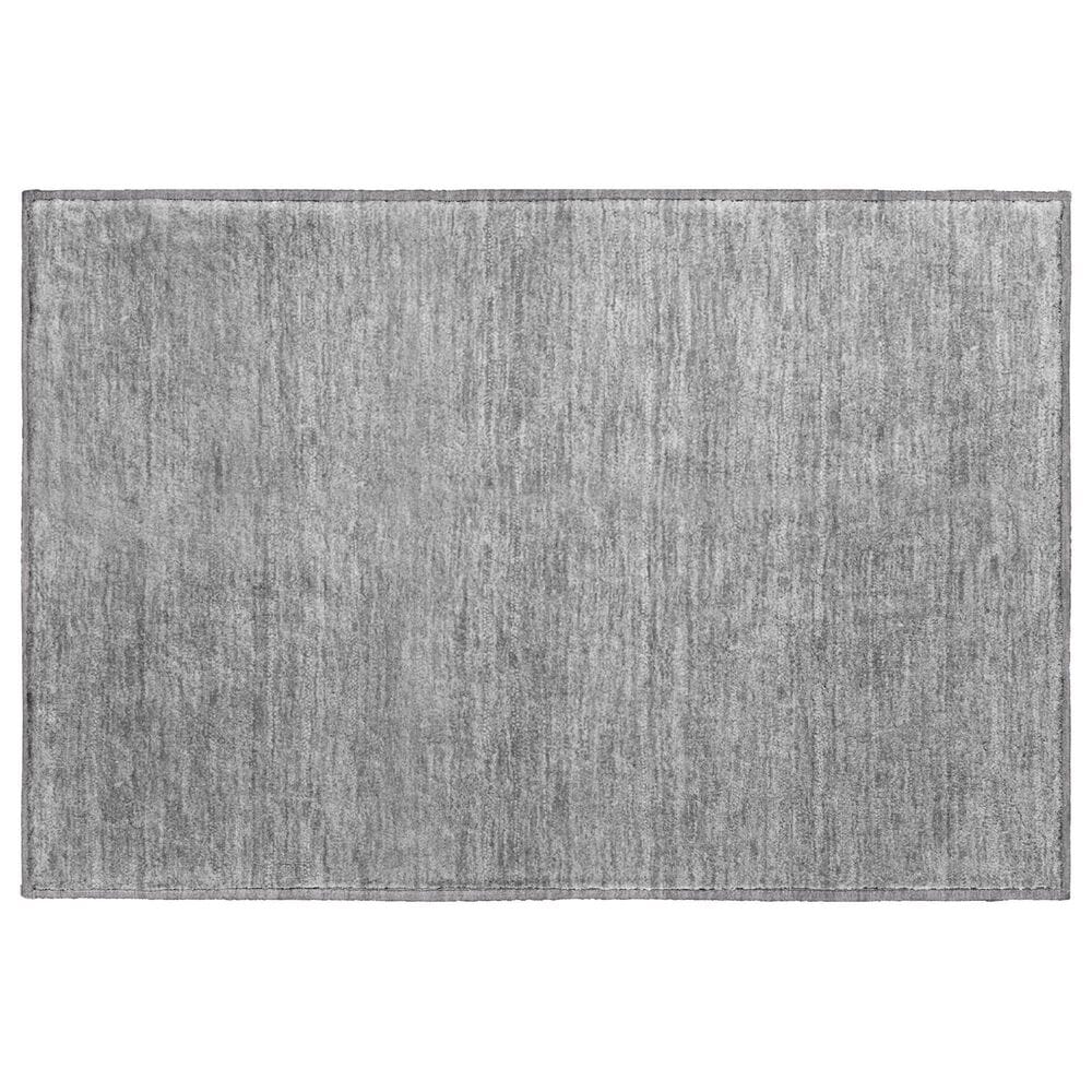 Dalyn Rug Company Soft Essentials Solid Gray 2"6" x 3"10" Area Rug, , large