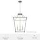 Hunter Laurel Ridge 18" 4-Light Lantern in Brushed Nickel, , large