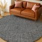 Dalyn Rug Company Voyage VY1 Charcoal 8" Round Area Rug, , large