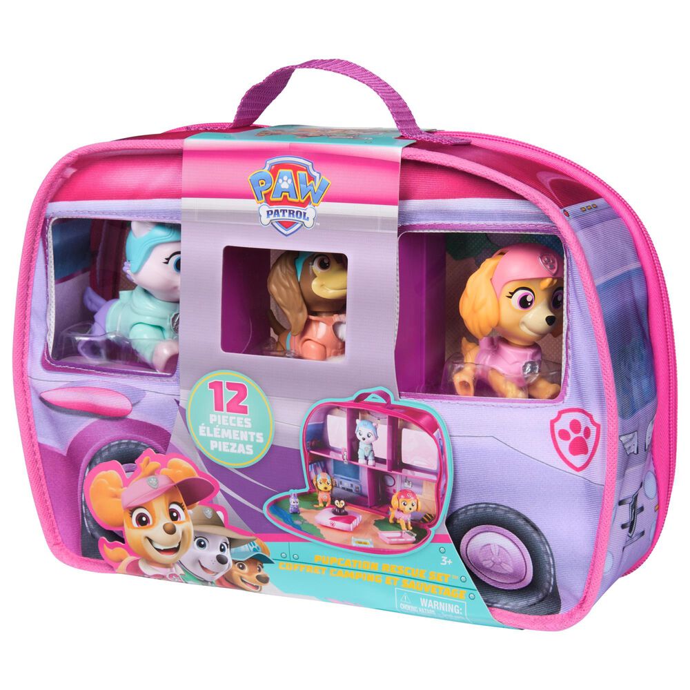 PAW Patrol Skye's World Rescue Camper Set in Multicolor, , large