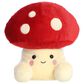 Aurora 13" Amanita Mushroom Stuffed Animal in Soft White and Red, , large