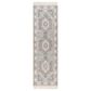 Surya Bursa 2"6" x 8" Light Gray, Dusty Pink, Charcoal and Cream Runner, , large