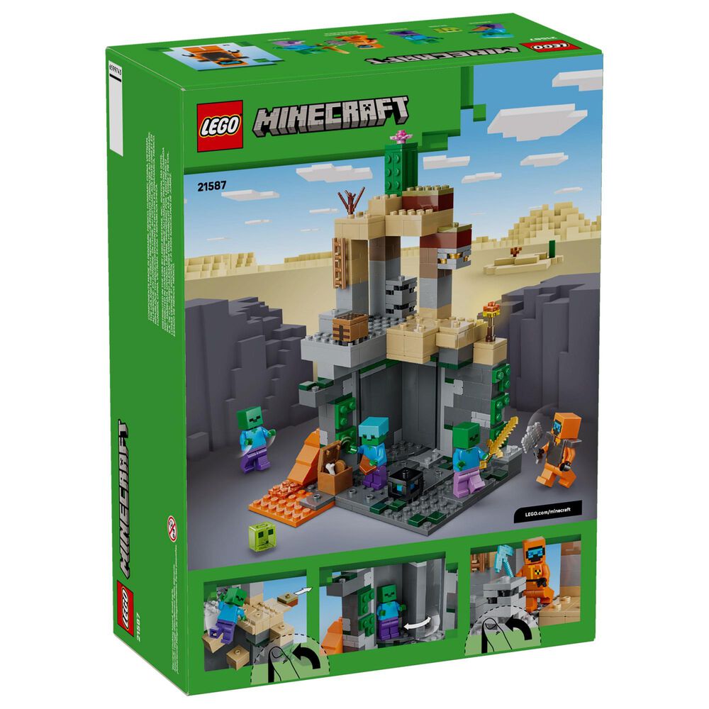 LEGO Minecraft Zombie Dungeon Building Set, , large