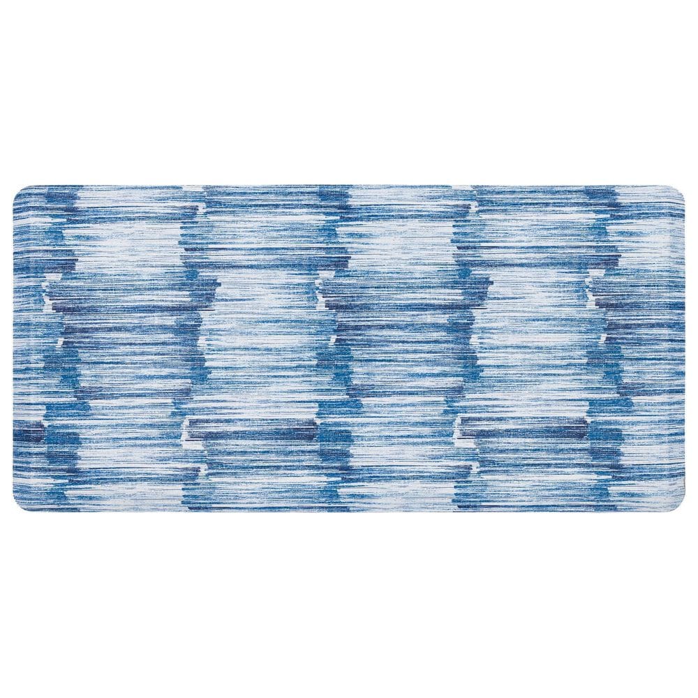 Mohawk Dri-Pro Deluxe Vogeo 1"8" x 3"6" Indigo Area Rug, , large