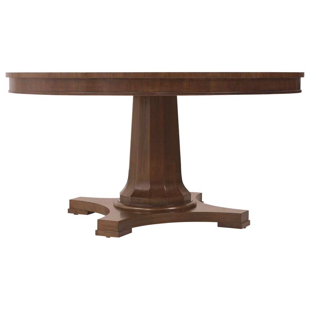 HOOKER Archives 5-Piece Round Dining Set in Classic Walnut, , large