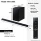 Samsung 55" Class S90H Series OLED 4K UHD Vision AI - Smart TV with S-Series 3.1 Ch All-In-One Soundbar in Graphite Black and Titan Black, , large