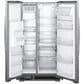 Whirlpool 2-Piece Kitchen Package with 24.6 Cu. Ft. Side-by-Side Refrigerator and 24" Pocket Handle Dishwasher in Stainless Steel , , large