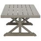 Steve Silver Co. Jones Patio Coffee Table in Dark Gray, , large