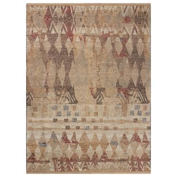 Loloi Granada Natural and Multicolor 11"6" x 15" Area Rug, , large