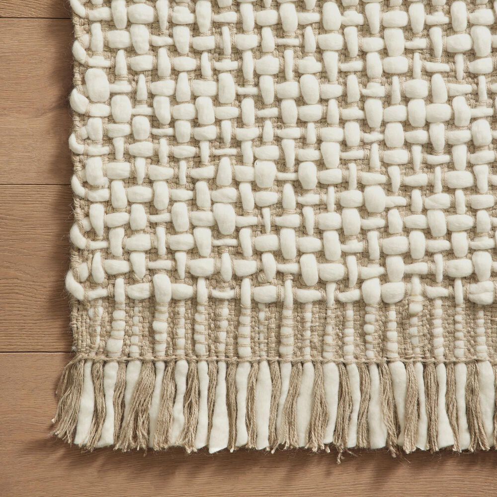 Amber Lewis x Loloi Yellowstone 3&#39;6&quot; x 5&#39;6&quot; Natural and Ivory Area Rug, , large
