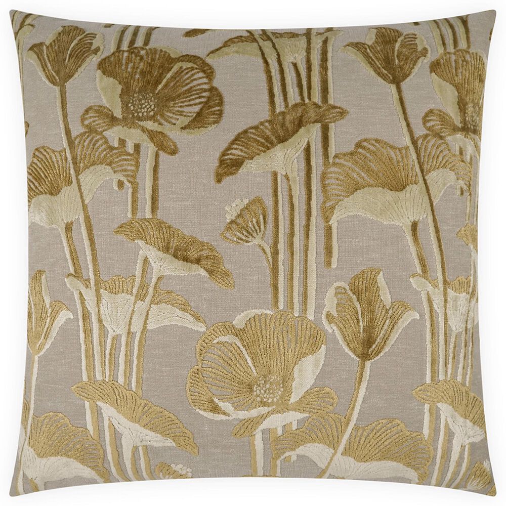 D.V.Kap Inc Vanity 24" x 24" Throw Pillow in Saffron, , large