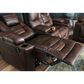Ashley Owner"s Box Power Recliner in Thyme, , large