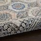 Nourison Starry Nights STN09 8" x 10" Grey and Navy Area Rug, , large