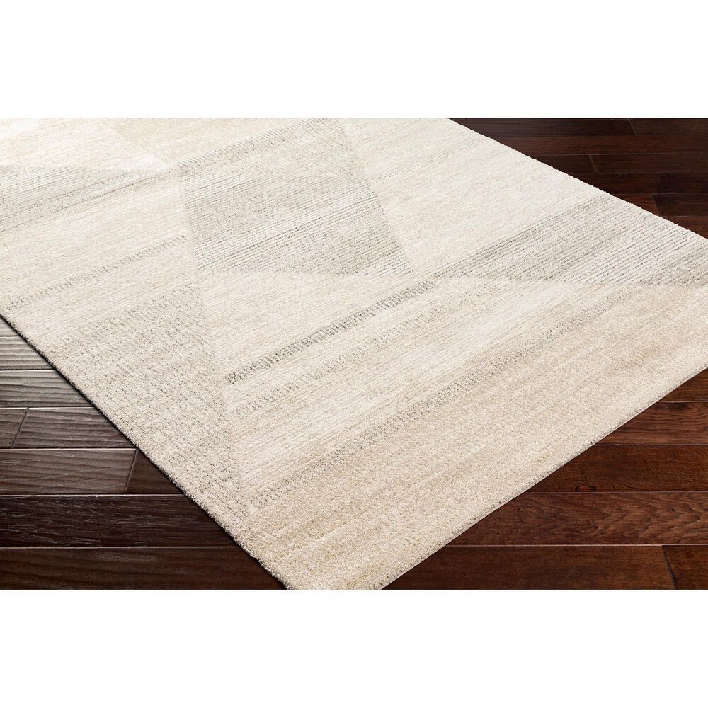 Surya Gavic 2&#39; x 3&#39; Ivory and Medium Gray Area Rug, , large