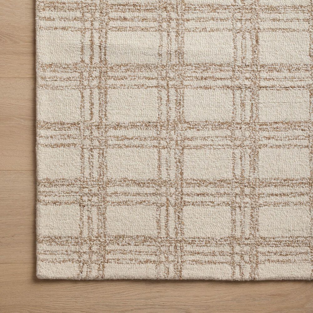 Chris Loves Julia x Loloi Polly 7&#39;9&quot; x 9&#39;9&quot; Cream and Sand Area Rug, , large