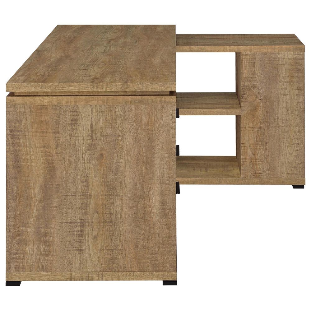 Pacific Landing Yvette L-Shape Computer Desk in Mango, , large