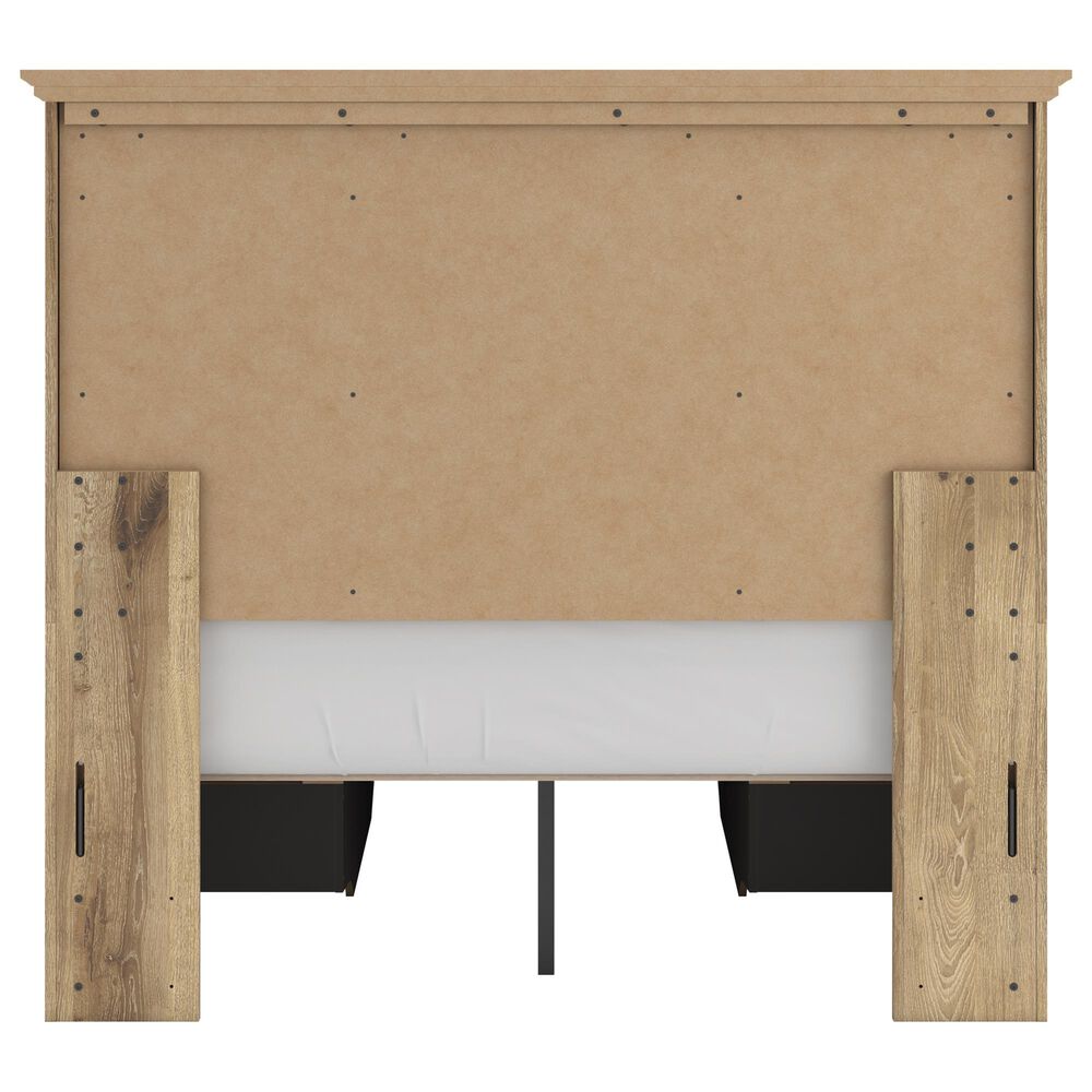 Ashley Makidern Full Storage Bed with Six Drawers in Tan, , large
