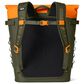 YETI Hopper M20 Backpack Soft Cooler in Olive and King Crab Orange, , large