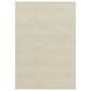 Radici USA Bellissima Geometric 9" x 12" White Area Rug, , large