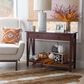 Linon Home Decor Trenton Console Table in Antique Tobacco, , large