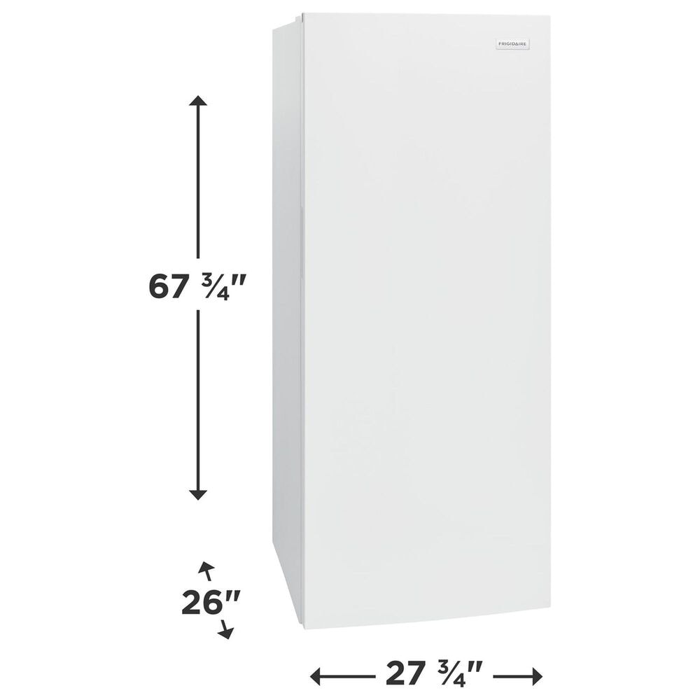 Frigidaire 16 Cu. Ft. Garage Ready Upright Freezer in White, , large