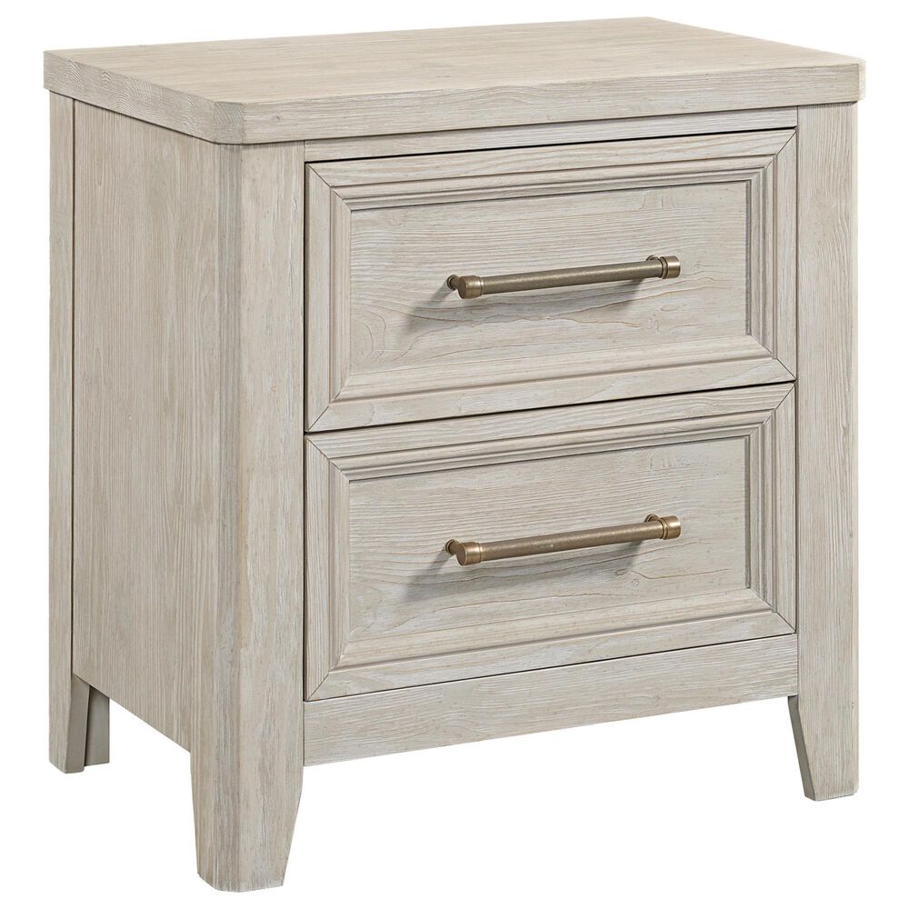 Hawthorne Furniture Carlson 4-Piece Queen Panel Bedroom Set in Washed Linen, , large