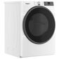 Whirlpool 7.4 Cu. Ft. Smart Front Load Gas Dryer with Wrinkle Shield Option in White, , large