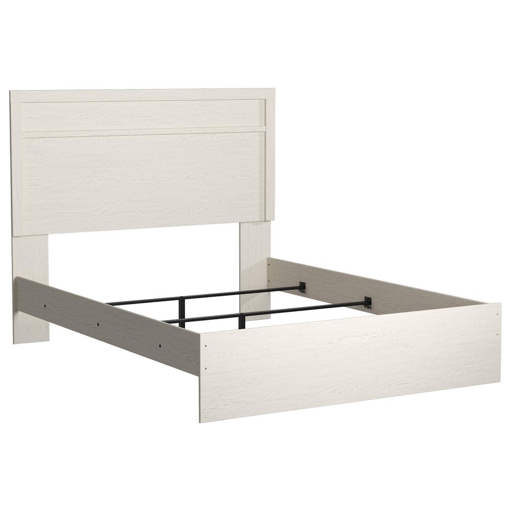 Ashley Stelsie Queen Panel Bed in White, , large