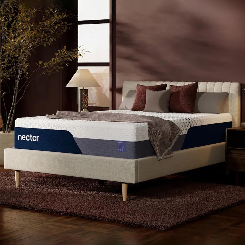 Nectar Luxe Memory Foam 5.1 Medium Plush Queen Mattress, , large