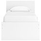Ashley Onita Twin Platform Bed in White, , large